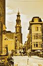 Westerkerk Jordaan Amsterdam Nederland Goud van Hendrik-Jan Kornelis thumbnail