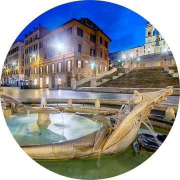 Fontana della Barcaccia en de Spaanse Trappen van Anton de Zeeuw