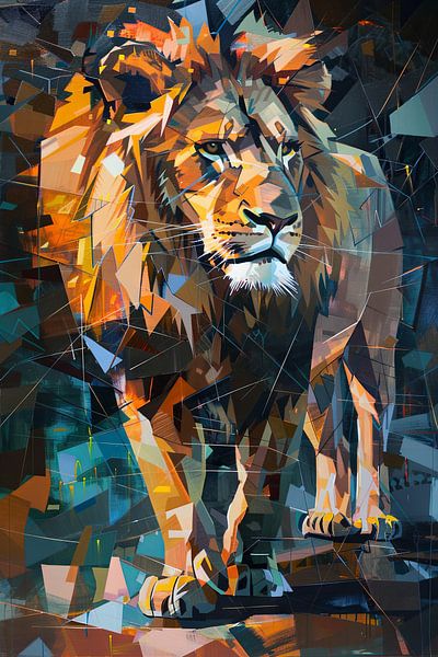 Leeuw van Poster Art Shop