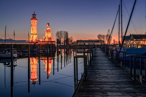 Lindau au bord du lac de Constance