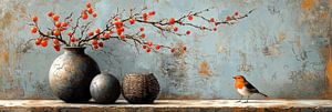 Modernes Herbststillleben