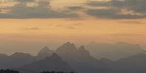 Tannheimer Berge bei Sonnenaufgang