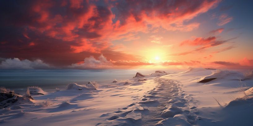 Goldene Stunde von fernlichtsicht