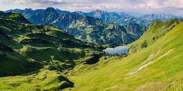 Seealpsee, Allgäu Alps by Walter G. Allgöwer