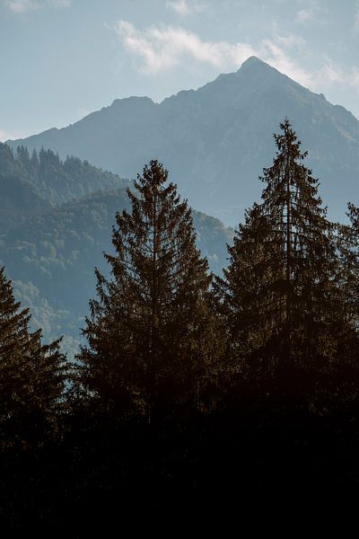 Schatten der Berge - Mystische Berggipfel von Femke Ketelaar