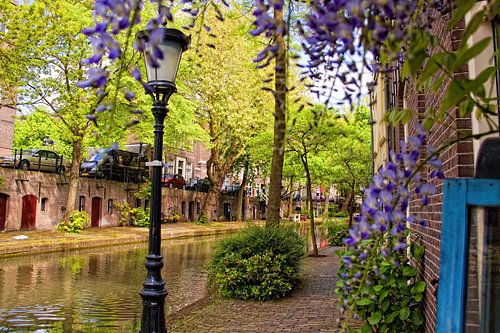 Oudegracht bij Ledig Erf richting Domtoren