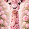 Rosa Giraffe... von Ans Bastiaanssen