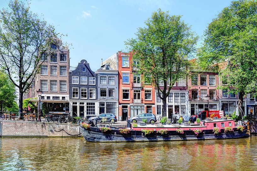 Prinsengracht Jordaan Amsterdam Nederland van Hendrik-Jan Kornelis