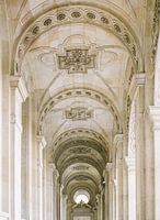 Details of the Louvre in Paris, France