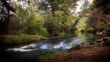 Water in the Dordogne by Jan van der Knaap