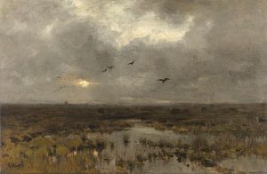 Het moeras, Anton Mauve