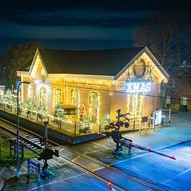 The Christmas Station van Etienne Hessels