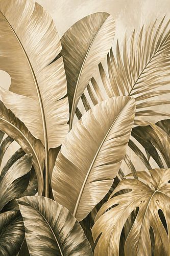 Gouden tropische elegantie I