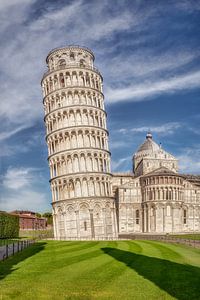 Scheve toren van Pisa. van Voss Fine Art Fotografie