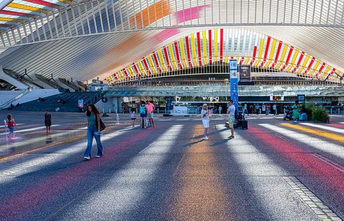Liege Guillemins station entrance