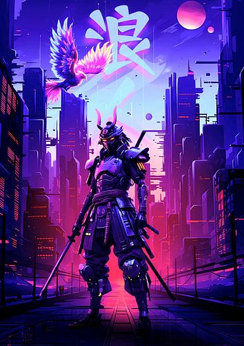 Cyberpunk Samurai