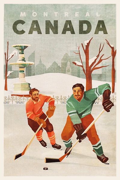 Montreal Kanada Teichhockey-Jungs von The Whiskey Ginger