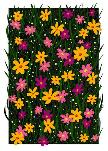 Prairie fleurie et ludique