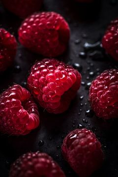 Raspberries by drdigitaldesign