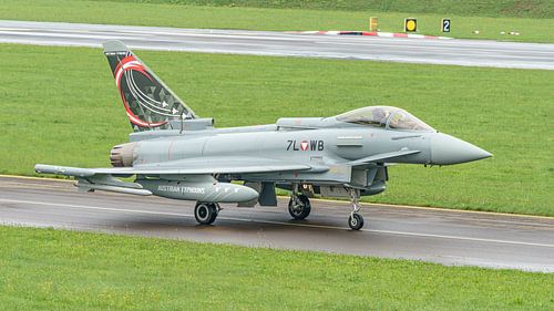 Eurofighter Typhoon van de Oostenrijkse luchtmacht.