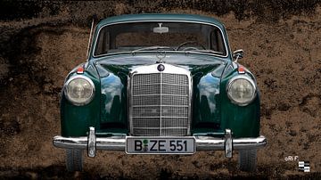 Mercedes-Benz 219 Ponton (W 105) in originele kleur van aRi F. Huber