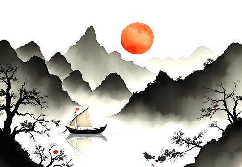 picturesque chinese landscape