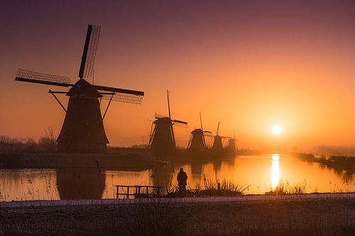 Kinderdijk Zonsopkomst