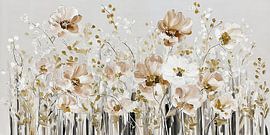 Summer in beige and white