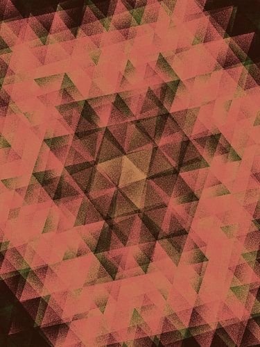 Earthy Mandala - Modern and abstract contemporary art by Mad Dog Art