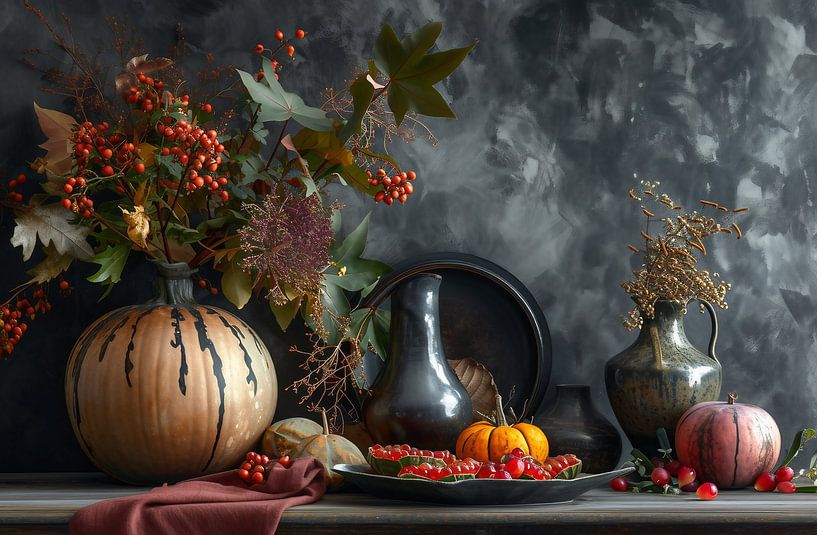 Esthetisch stilleven van fernlichtsicht