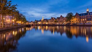 In the blue hour