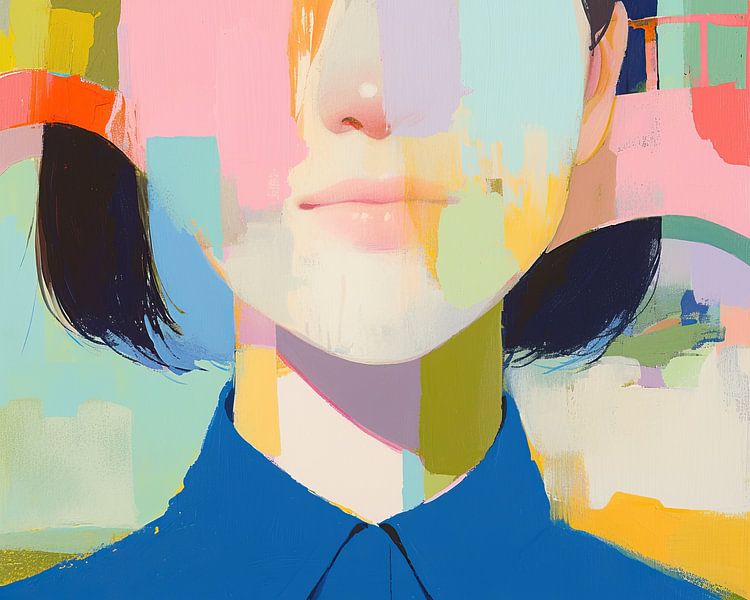 Women Portrait by Eye catching paintings