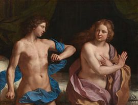 Guercino, Amnon und Tamar, 1649-1650 von Atelier Liesjes