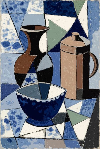 Cubist Ceramics by Karin van Bylevelt