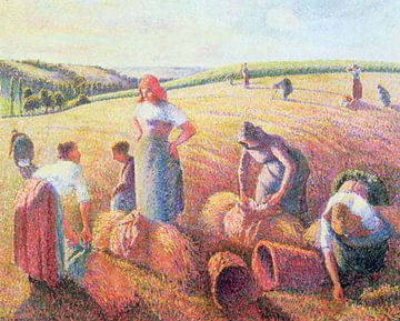 Camille Pissarro,Les glaneuses