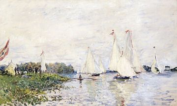Claude Monet,Regatta in Argenteuil ,2