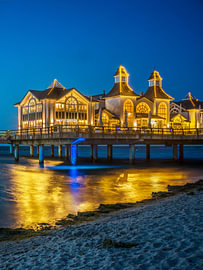 The island of Rügen – Sellin Pier at twilight by Thomas Bugdoll