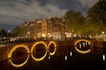 Amsterdam - Keizersgracht / Leidsegracht von t.ART