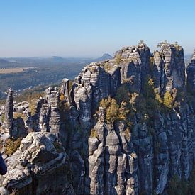 Schrammsteinaussicht - Sächsische Schweiz (Elbsandsteingebirge) von t.ART