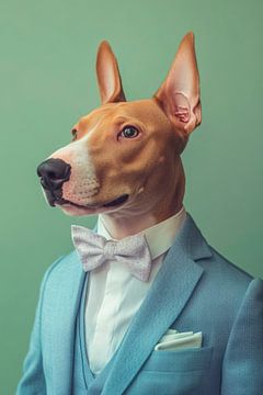 Bull Terrier van Poster Art Shop