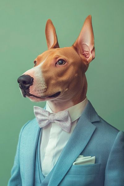 Bull Terrier by Poster Art Shop