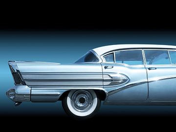 Amerikaanse klassieke auto's Super 1958 van Beate Gube