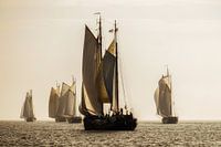 Klipperrace op het IJsselmeer