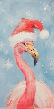 Festlicher Flamingo von Whale & Sons