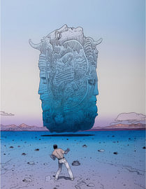 Sentinel of Frozen Blue by Hayley Landseer