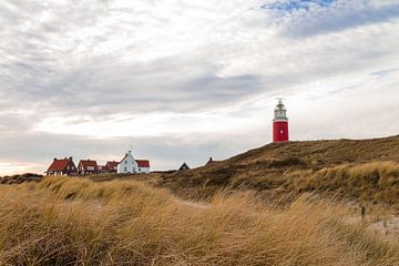 Lighthouse in the dunes of Texel.