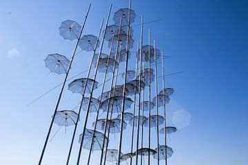 Umbrellas of thessaloniki by yentl potvliege