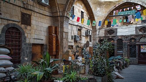 Damascus,de hoofdstad van Syrië