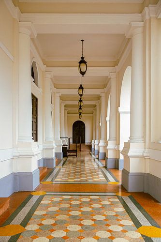 Architecture in Panama City Colonial Arcade –