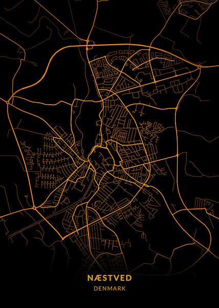 Næstved City Map by Kenda Maruyama